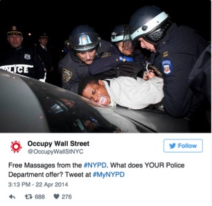 Arrest photo for biggest mistakes brands make on Twitter